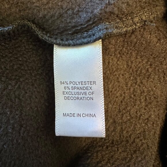 Cuddl Duds Womens Black Fleece Long Sleeve Cowl Neck Pullover Size M - Picture 6 of 9